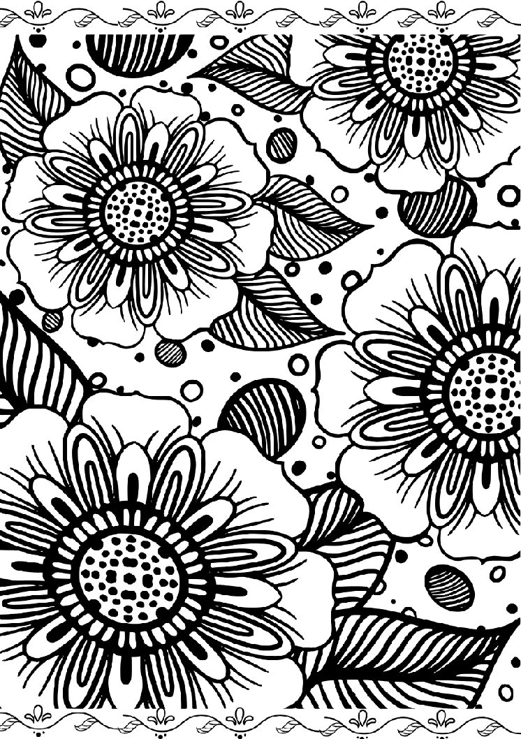 Batik Kebanggaan Malaysia Colouring Sheet Printable – Cultural Art Page