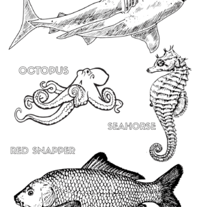 Fun Ariel Friends Colouring Sheet Printable – Under the Sea Kids Activity