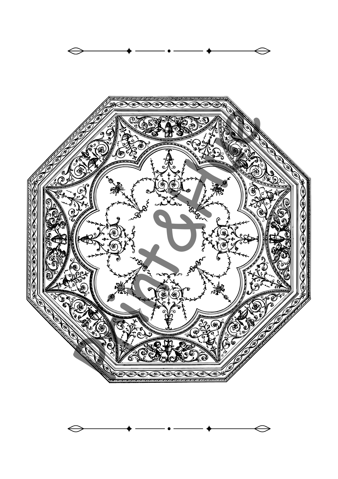 Pattern Art Colouring Sheets Combo Set | Printable Stress Relief Pages - Image 2