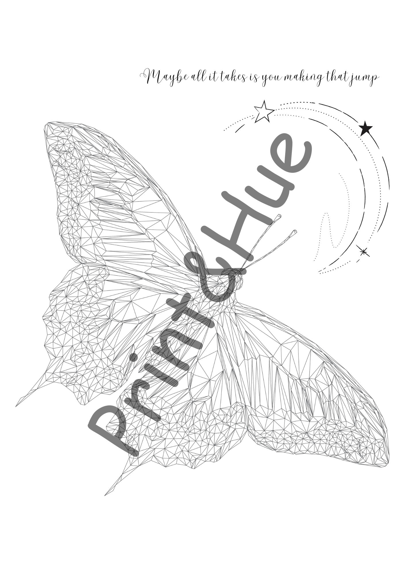 Artsy Colouring Pages Combo Set for Adults | Relaxing Printable Set - Image 4