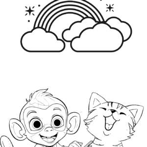 Kids Colouring Sheets Printable Set | Fun Activity Pages for Children