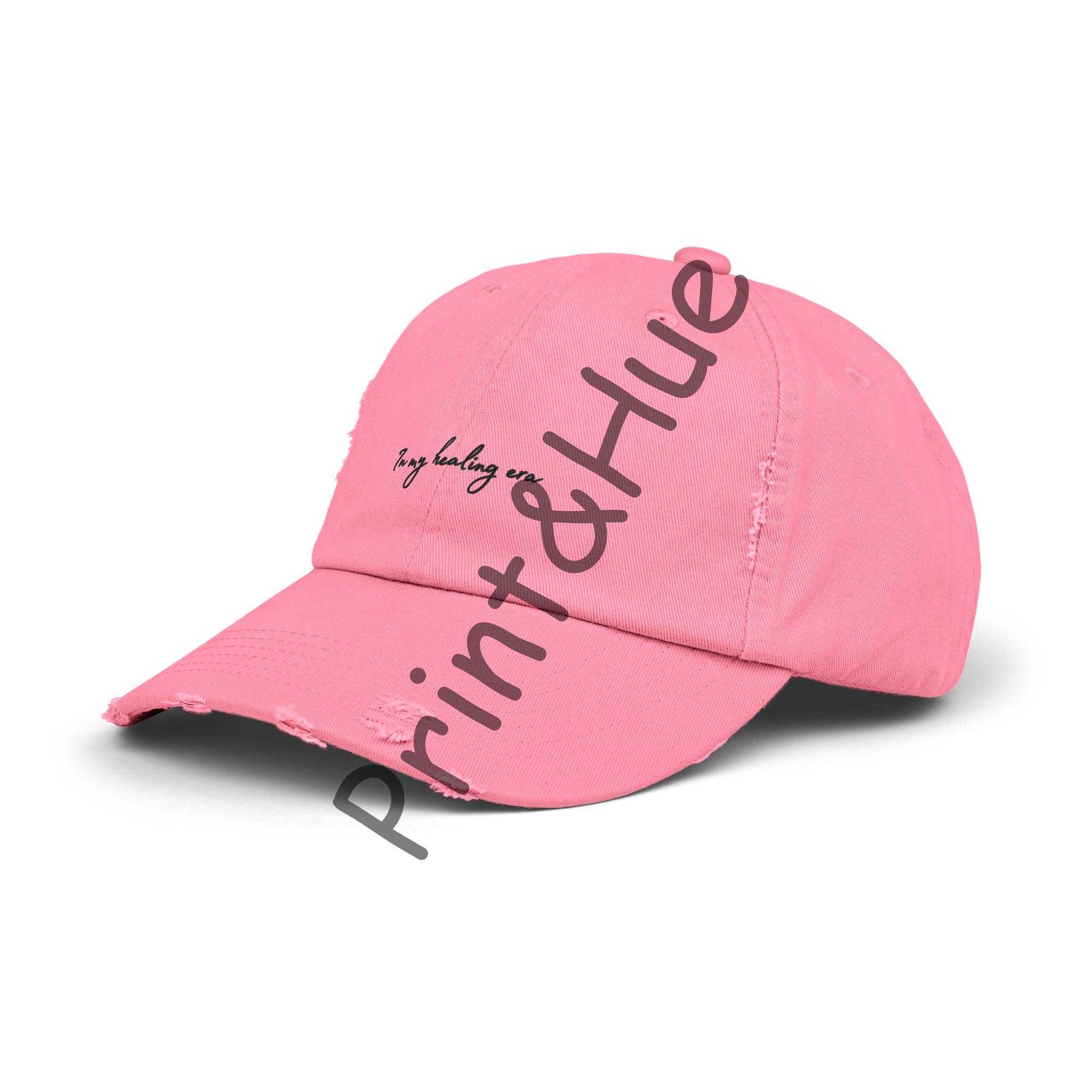 In My Healing Era Embroidered Hat Self Love Baseball Cap Soft Girl Era Aesthetic Dad Hat Mindfulness Quote Hat Gift for Friend - Image 18