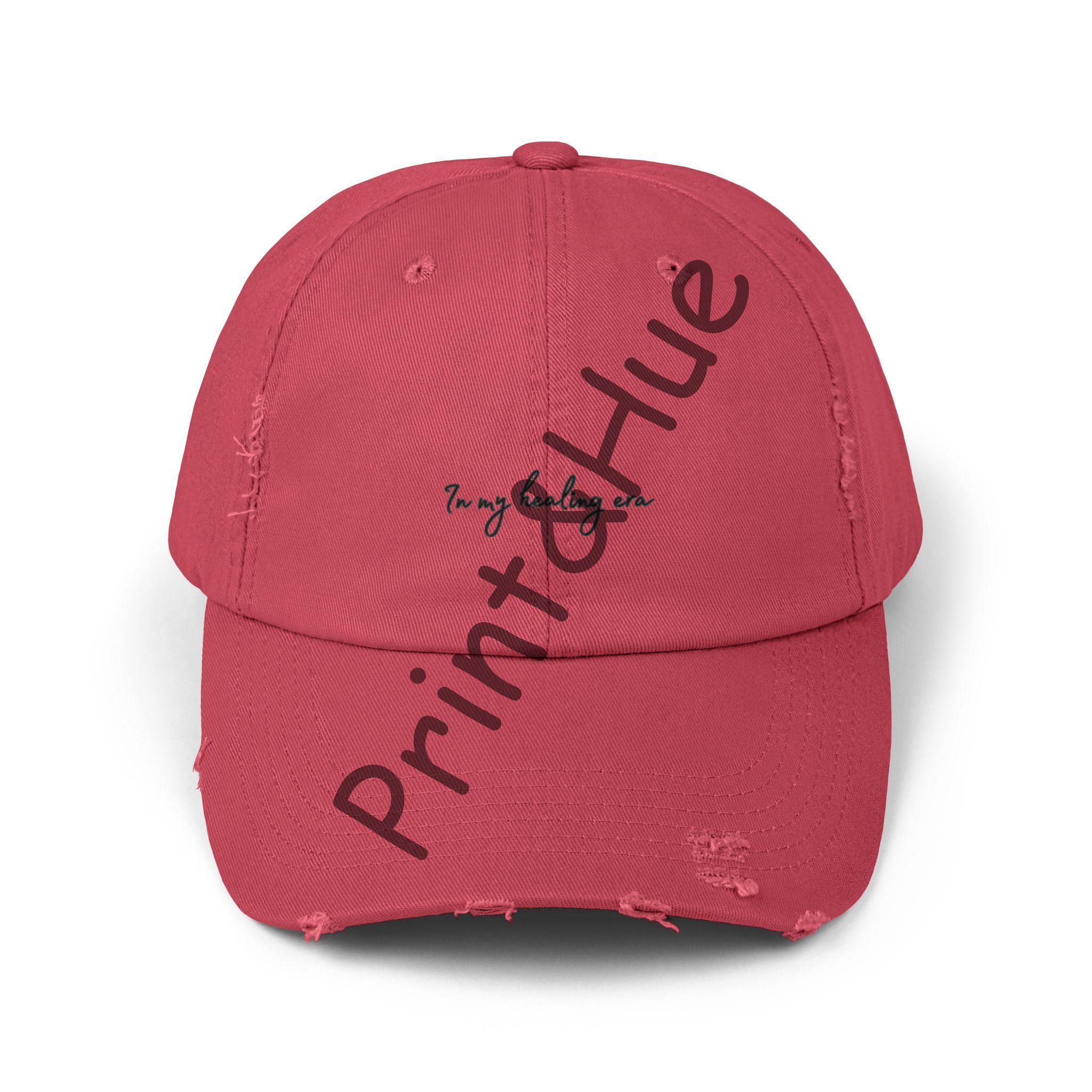 In My Healing Era Embroidered Hat Self Love Baseball Cap Soft Girl Era Aesthetic Dad Hat Mindfulness Quote Hat Gift for Friend - Image 25